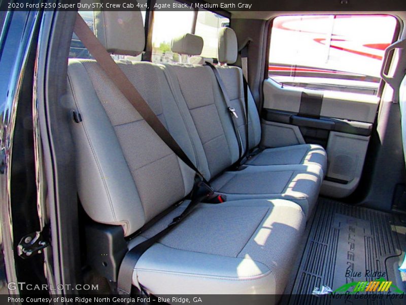 Agate Black / Medium Earth Gray 2020 Ford F250 Super Duty STX Crew Cab 4x4