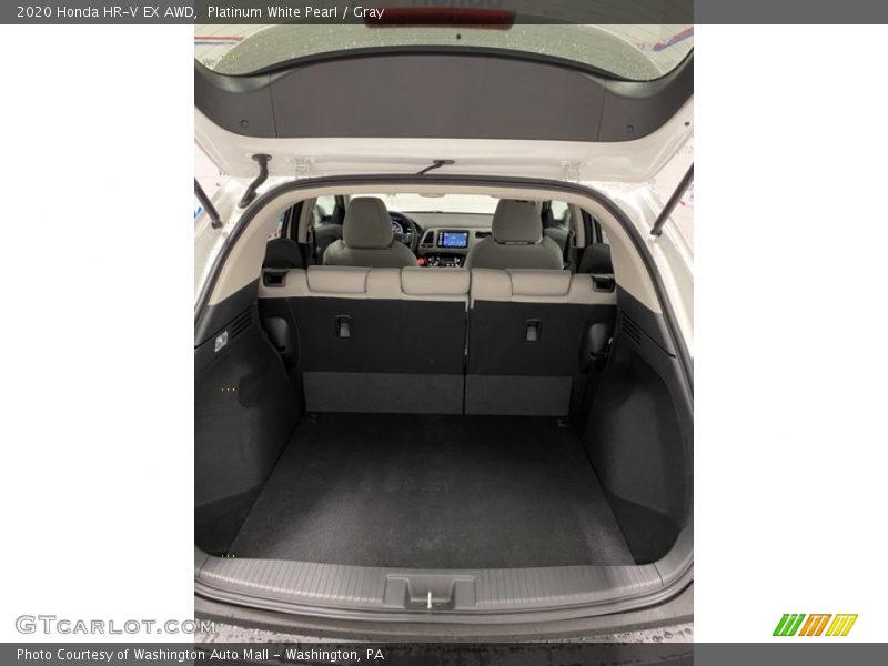 Platinum White Pearl / Gray 2020 Honda HR-V EX AWD