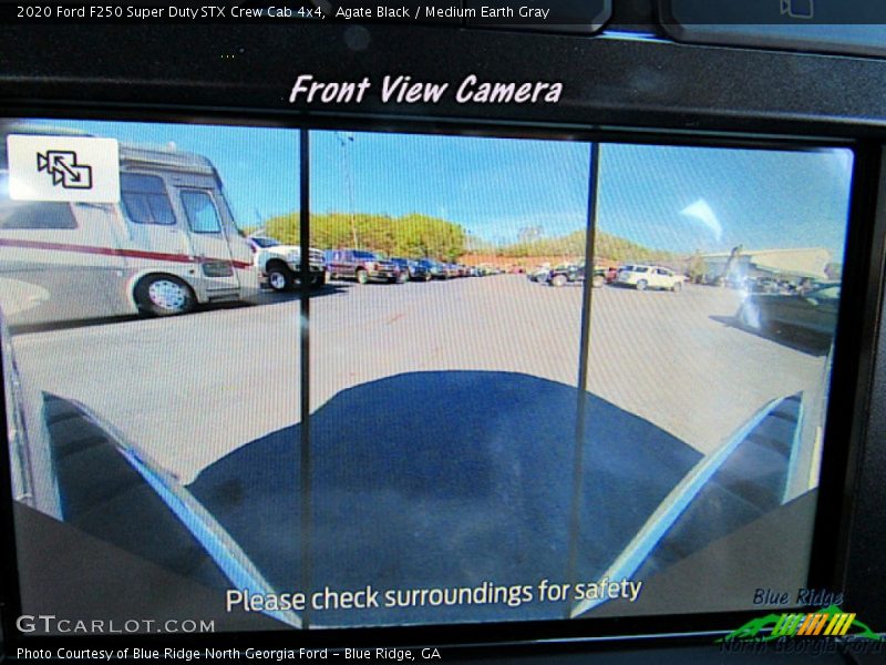 Agate Black / Medium Earth Gray 2020 Ford F250 Super Duty STX Crew Cab 4x4