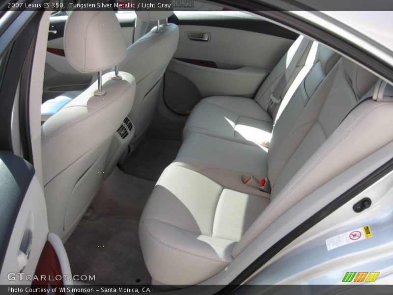 Tungsten Silver Metallic / Light Gray 2007 Lexus ES 350