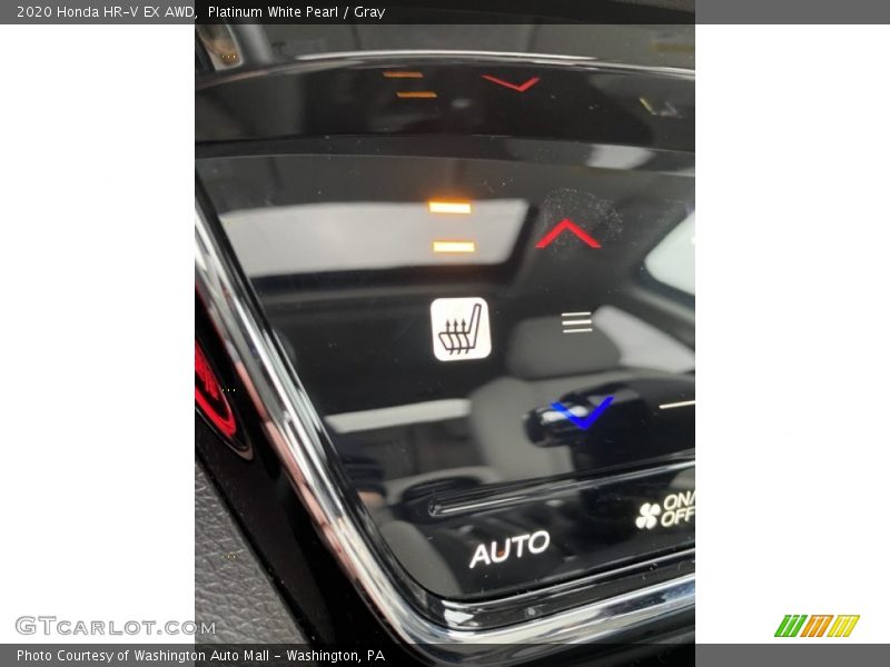 Platinum White Pearl / Gray 2020 Honda HR-V EX AWD