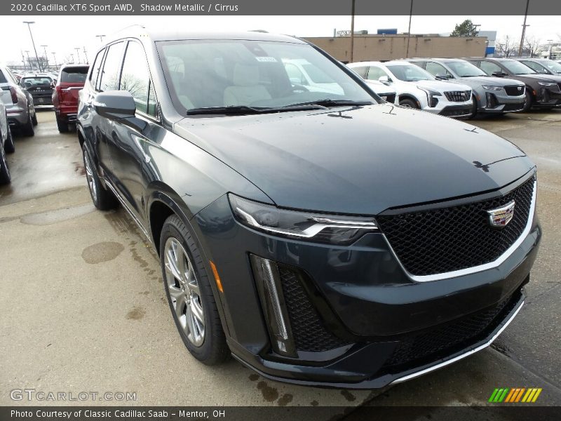 Shadow Metallic / Cirrus 2020 Cadillac XT6 Sport AWD