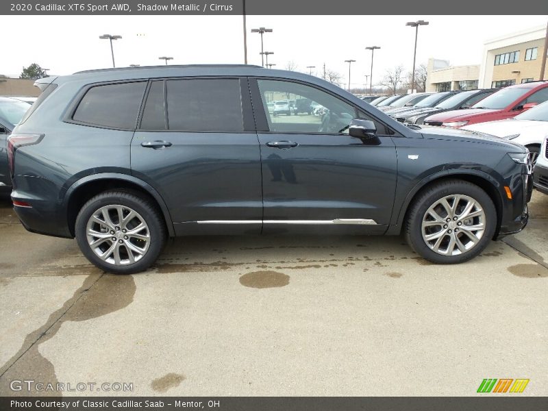 Shadow Metallic / Cirrus 2020 Cadillac XT6 Sport AWD