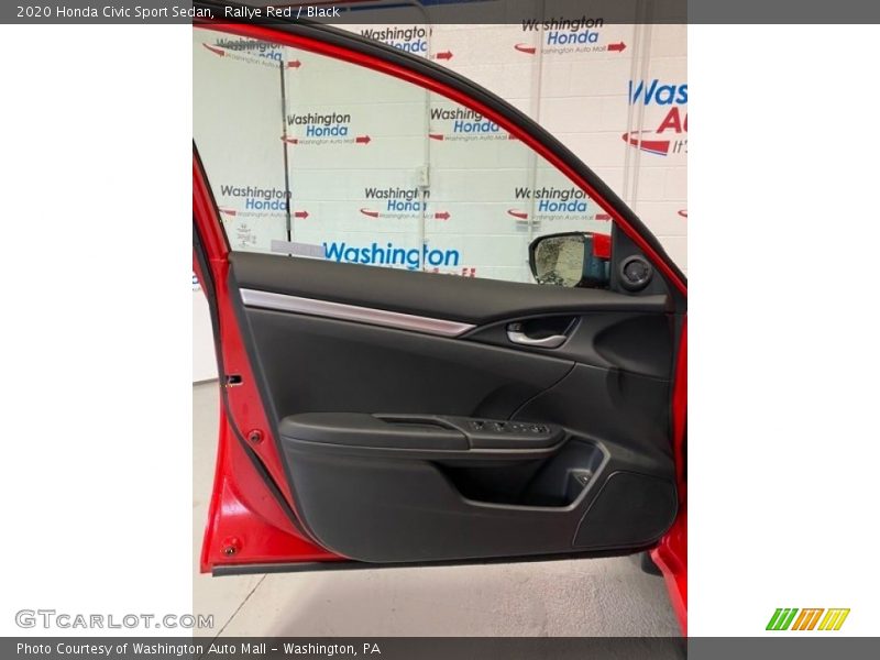 Rallye Red / Black 2020 Honda Civic Sport Sedan