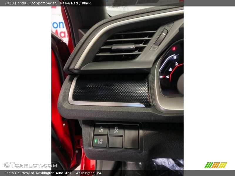 Rallye Red / Black 2020 Honda Civic Sport Sedan