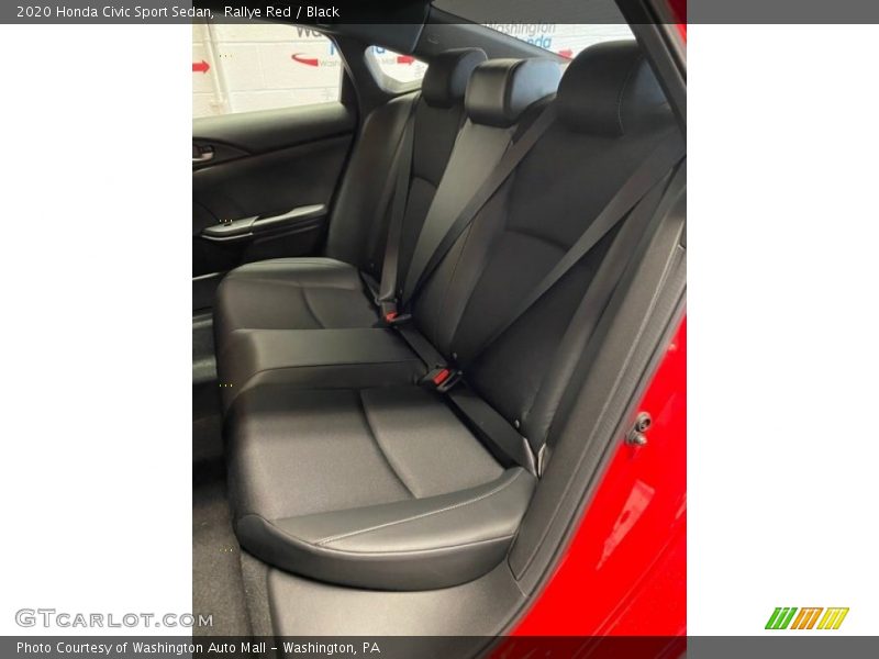 Rallye Red / Black 2020 Honda Civic Sport Sedan