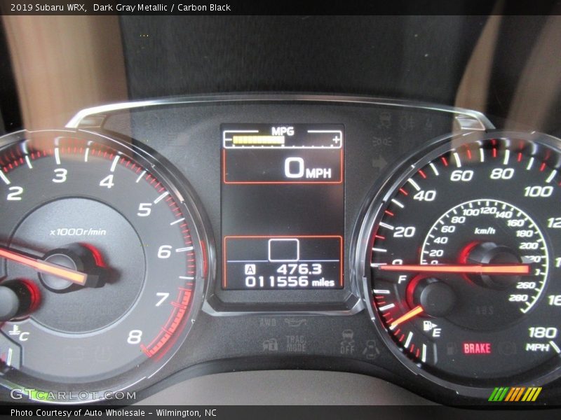 Dark Gray Metallic / Carbon Black 2019 Subaru WRX