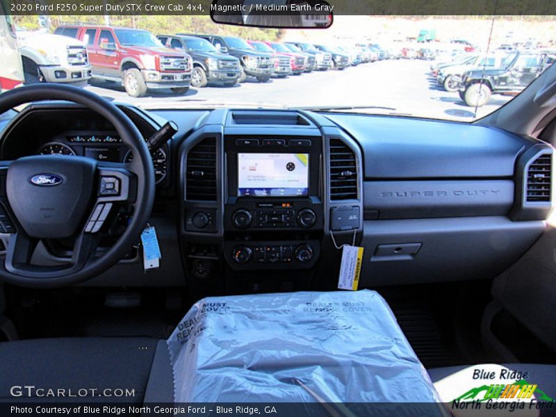 Magnetic / Medium Earth Gray 2020 Ford F250 Super Duty STX Crew Cab 4x4