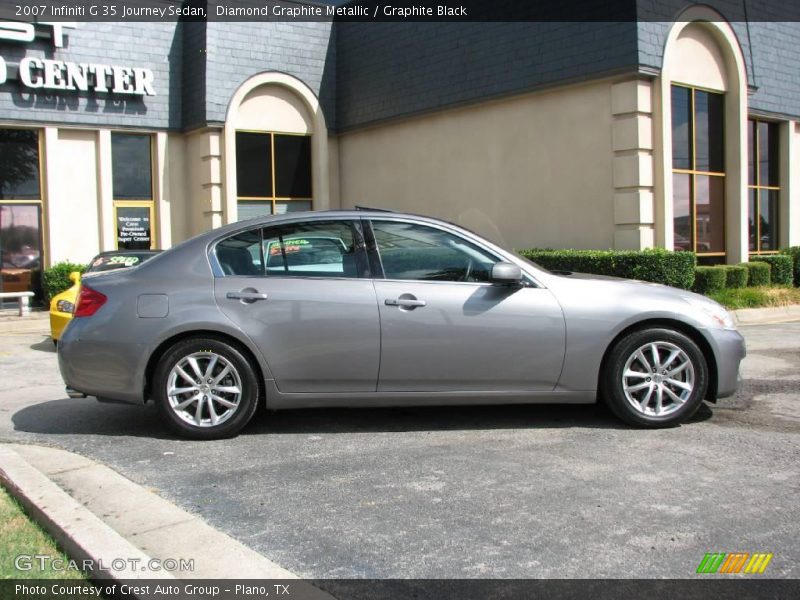 Diamond Graphite Metallic / Graphite Black 2007 Infiniti G 35 Journey Sedan
