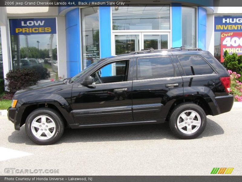 Black / Medium Slate Gray 2006 Jeep Grand Cherokee Laredo 4x4