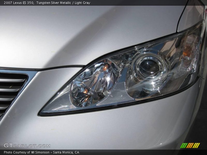 Tungsten Silver Metallic / Light Gray 2007 Lexus ES 350