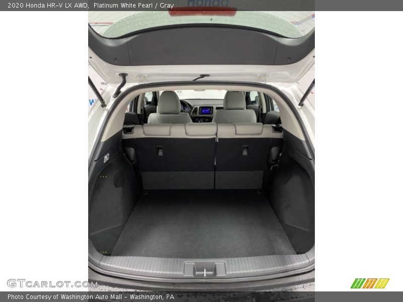 Platinum White Pearl / Gray 2020 Honda HR-V LX AWD