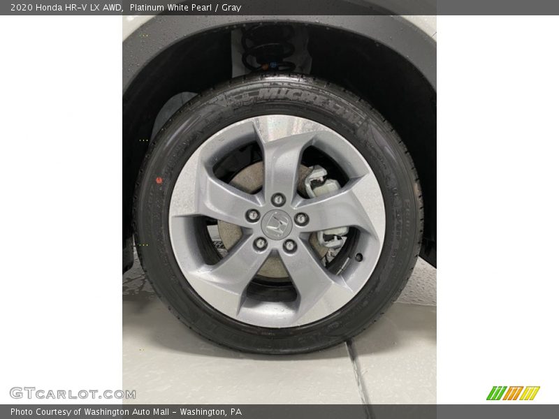 Platinum White Pearl / Gray 2020 Honda HR-V LX AWD