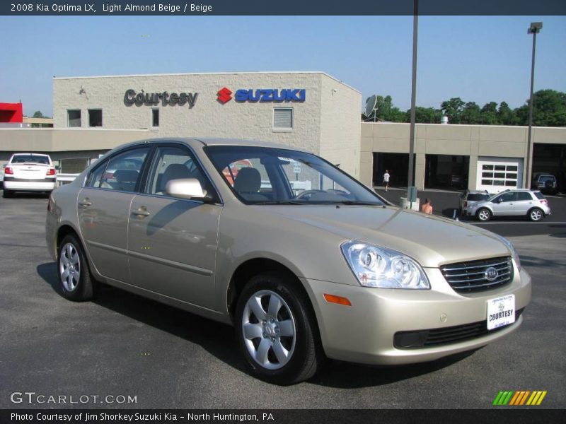 Light Almond Beige / Beige 2008 Kia Optima LX
