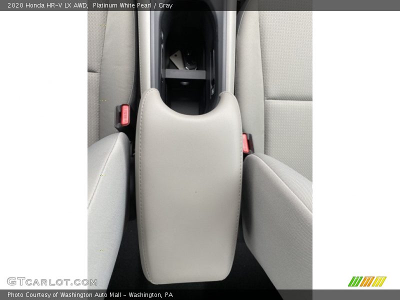 Platinum White Pearl / Gray 2020 Honda HR-V LX AWD