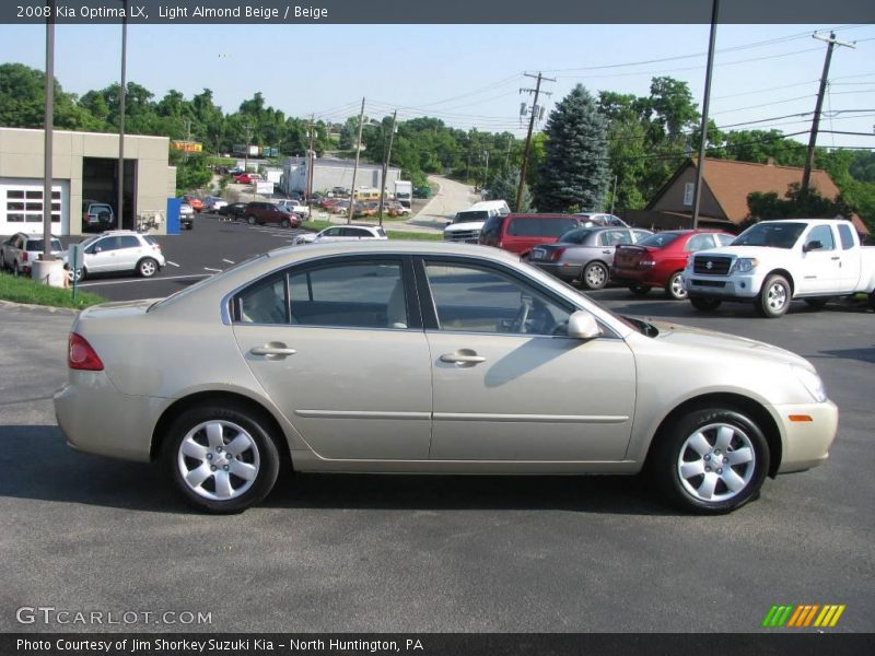 Light Almond Beige / Beige 2008 Kia Optima LX