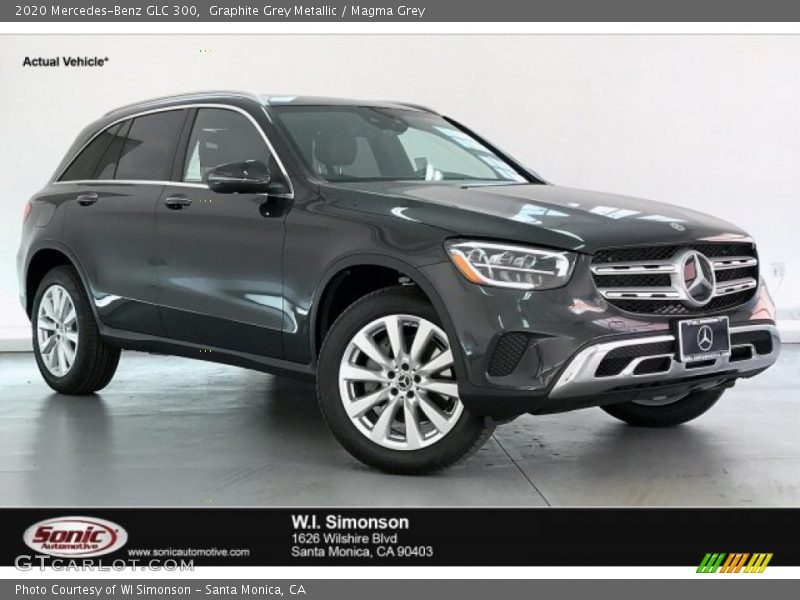 Graphite Grey Metallic / Magma Grey 2020 Mercedes-Benz GLC 300