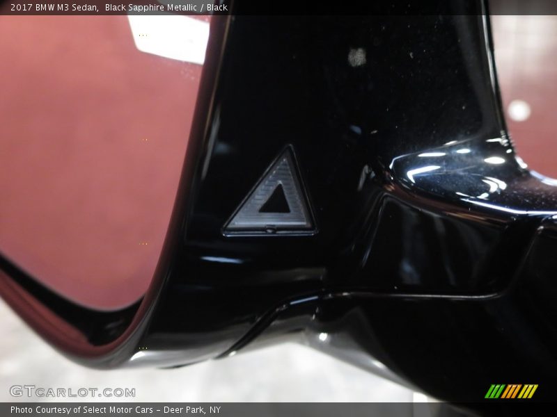 Black Sapphire Metallic / Black 2017 BMW M3 Sedan