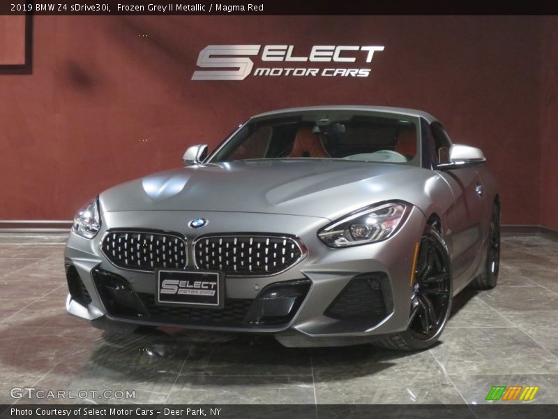 Frozen Grey II Metallic / Magma Red 2019 BMW Z4 sDrive30i