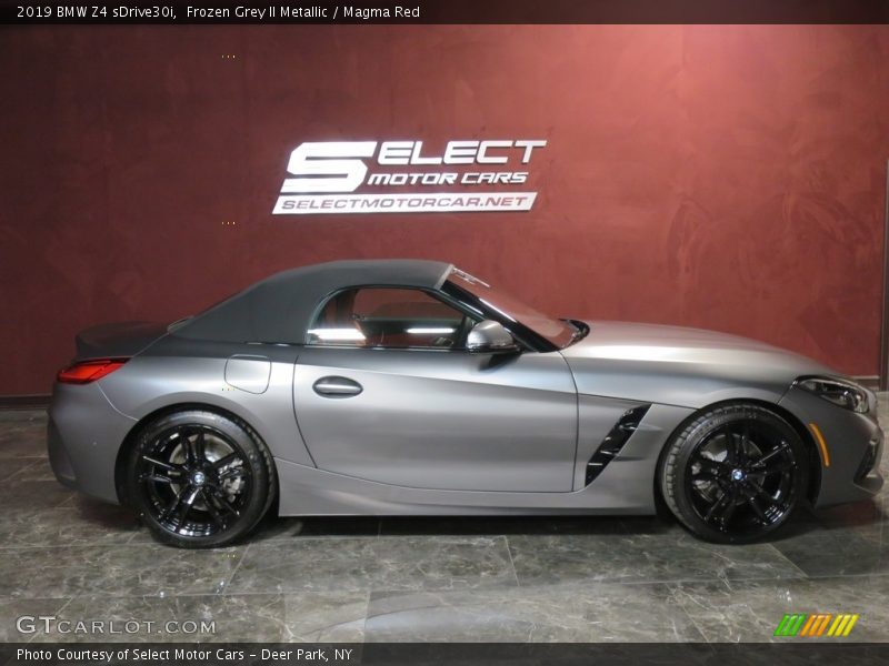 Frozen Grey II Metallic / Magma Red 2019 BMW Z4 sDrive30i