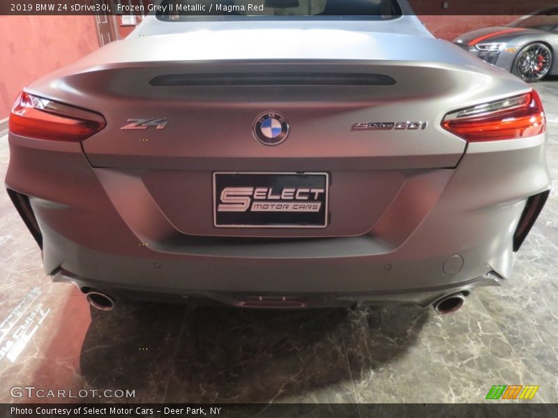 Frozen Grey II Metallic / Magma Red 2019 BMW Z4 sDrive30i