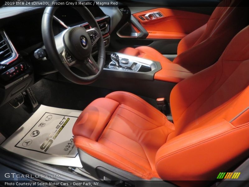 Frozen Grey II Metallic / Magma Red 2019 BMW Z4 sDrive30i
