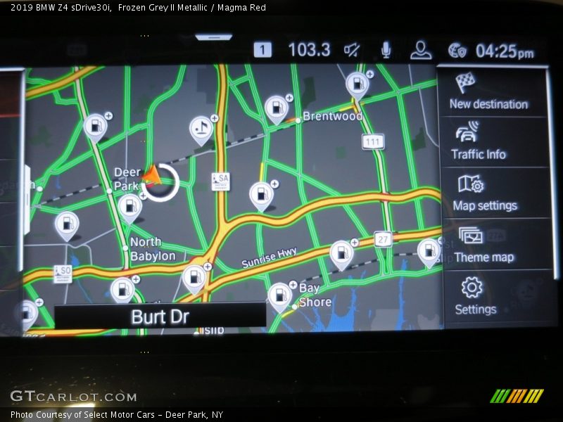 Frozen Grey II Metallic / Magma Red 2019 BMW Z4 sDrive30i