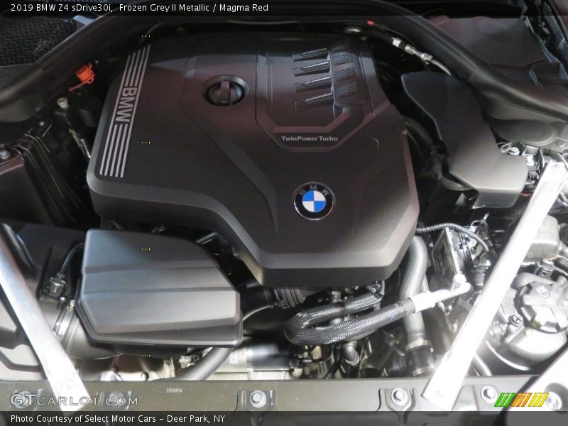 Frozen Grey II Metallic / Magma Red 2019 BMW Z4 sDrive30i