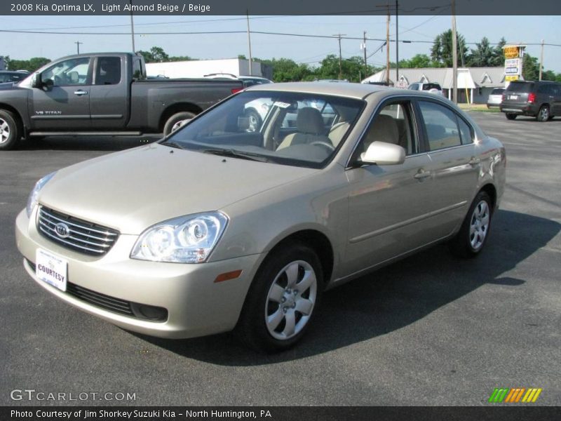 Light Almond Beige / Beige 2008 Kia Optima LX