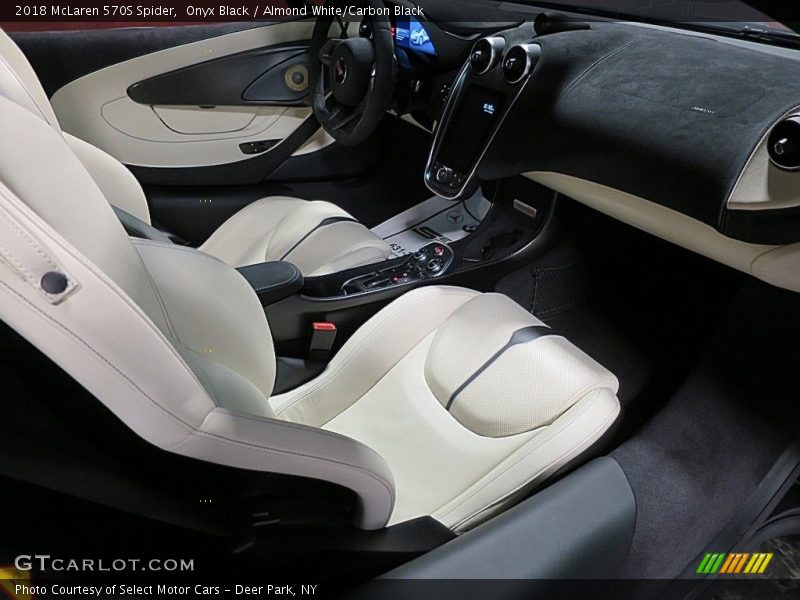 Front Seat of 2018 570S Spider