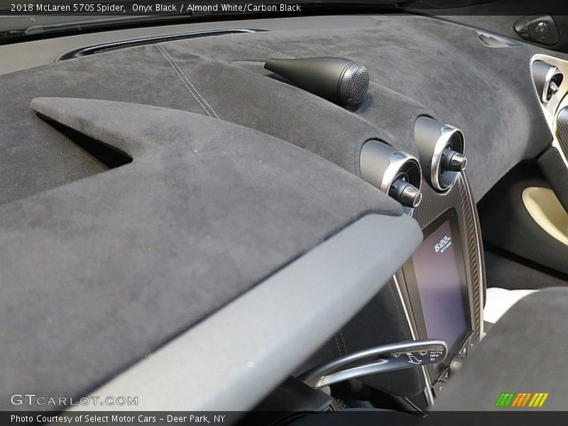 Dashboard of 2018 570S Spider