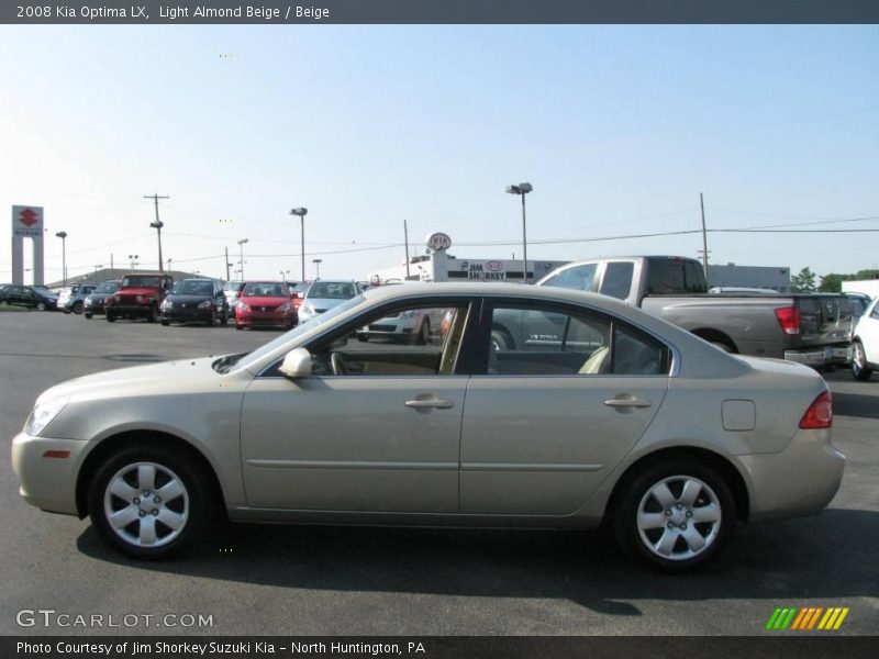 Light Almond Beige / Beige 2008 Kia Optima LX