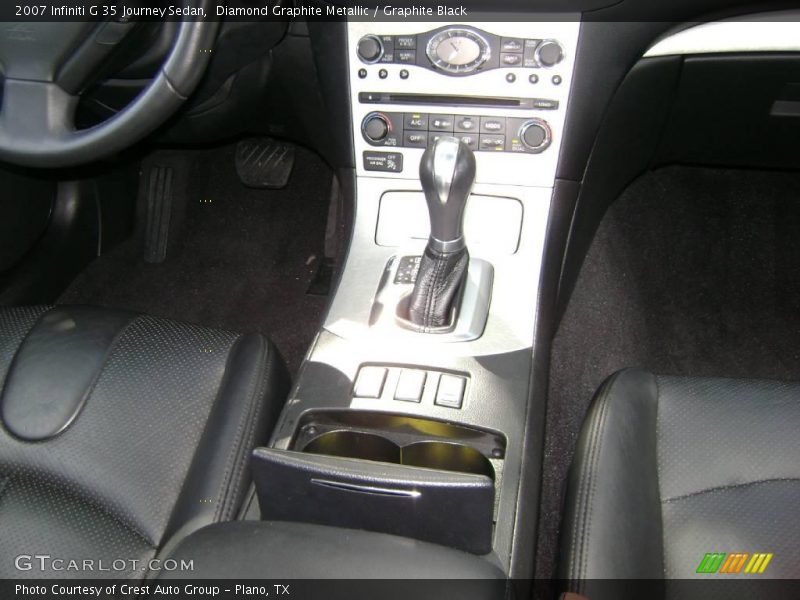 Diamond Graphite Metallic / Graphite Black 2007 Infiniti G 35 Journey Sedan