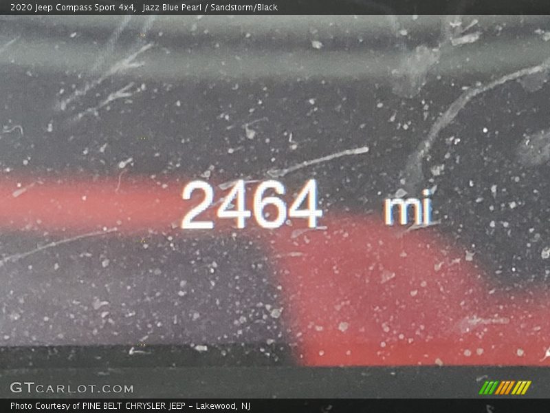 Jazz Blue Pearl / Sandstorm/Black 2020 Jeep Compass Sport 4x4