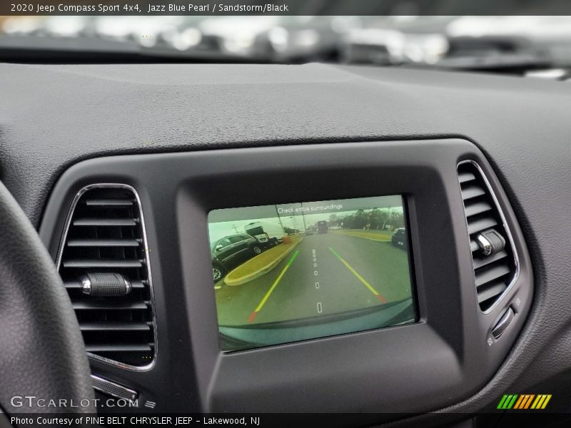 Jazz Blue Pearl / Sandstorm/Black 2020 Jeep Compass Sport 4x4