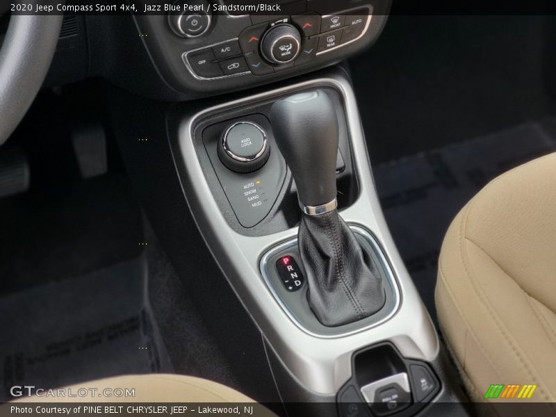 Jazz Blue Pearl / Sandstorm/Black 2020 Jeep Compass Sport 4x4