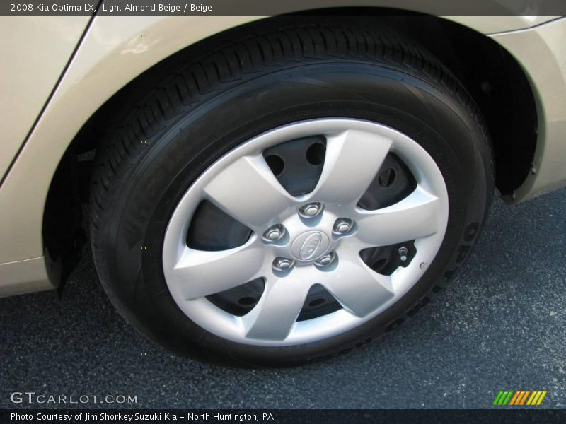 Light Almond Beige / Beige 2008 Kia Optima LX