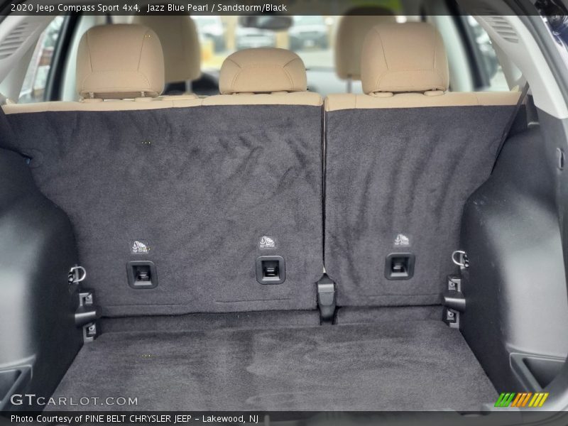 Jazz Blue Pearl / Sandstorm/Black 2020 Jeep Compass Sport 4x4