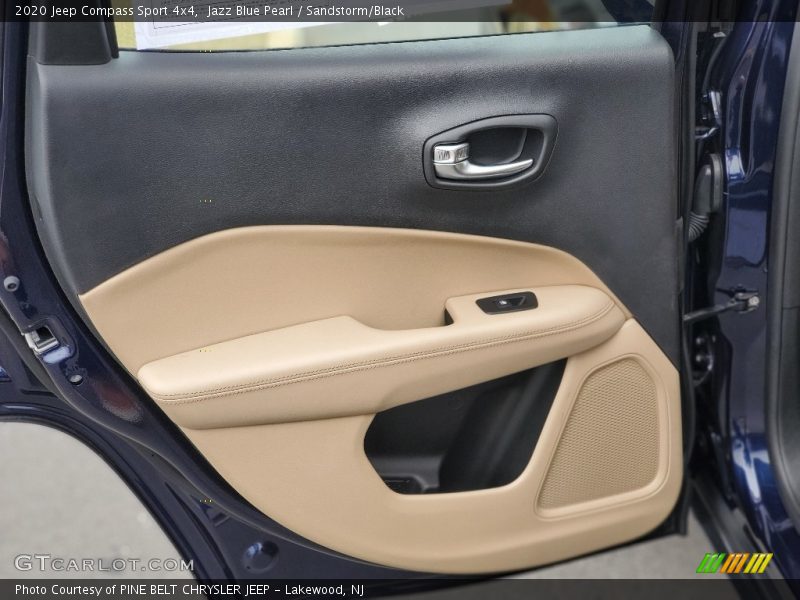 Jazz Blue Pearl / Sandstorm/Black 2020 Jeep Compass Sport 4x4