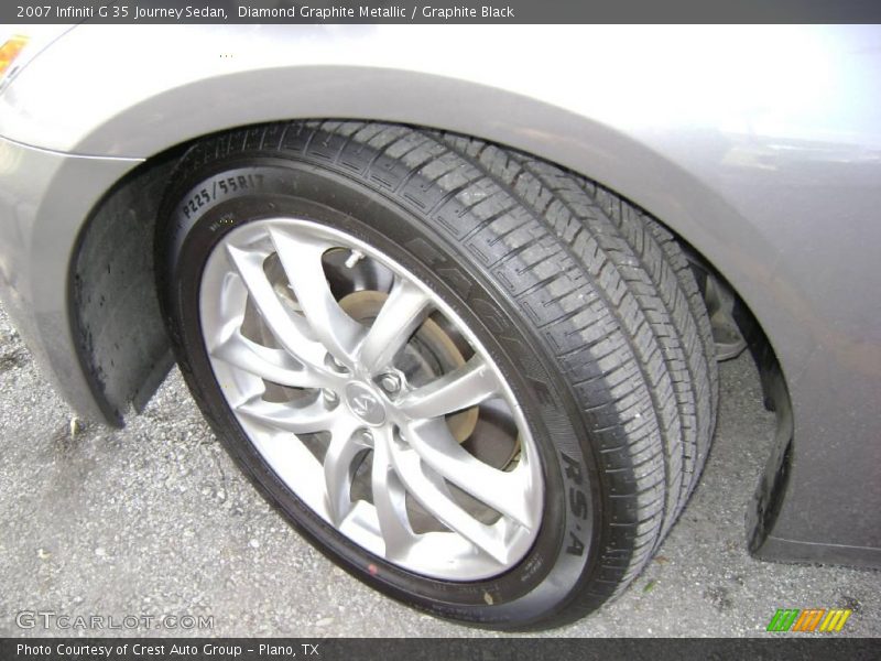 Diamond Graphite Metallic / Graphite Black 2007 Infiniti G 35 Journey Sedan