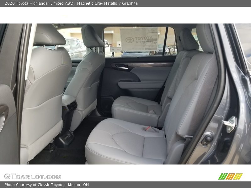 Magnetic Gray Metallic / Graphite 2020 Toyota Highlander Limited AWD