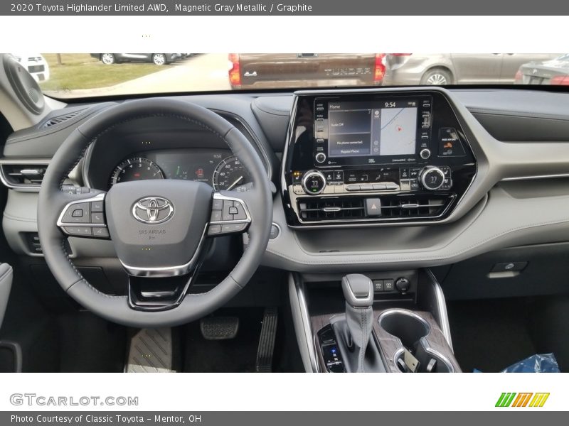 Magnetic Gray Metallic / Graphite 2020 Toyota Highlander Limited AWD