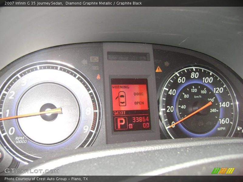 Diamond Graphite Metallic / Graphite Black 2007 Infiniti G 35 Journey Sedan