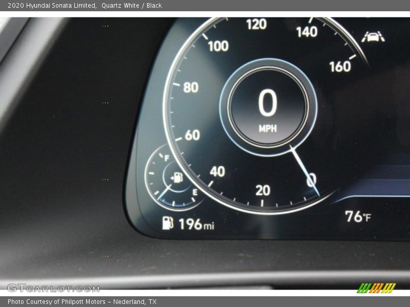 Quartz White / Black 2020 Hyundai Sonata Limited