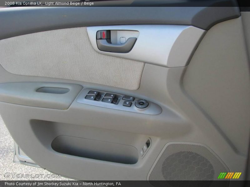 Light Almond Beige / Beige 2008 Kia Optima LX
