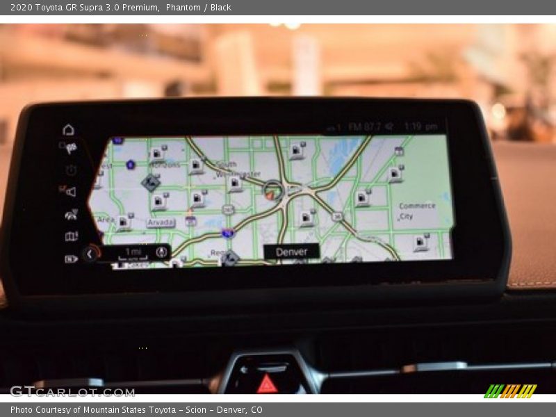 Navigation of 2020 GR Supra 3.0 Premium