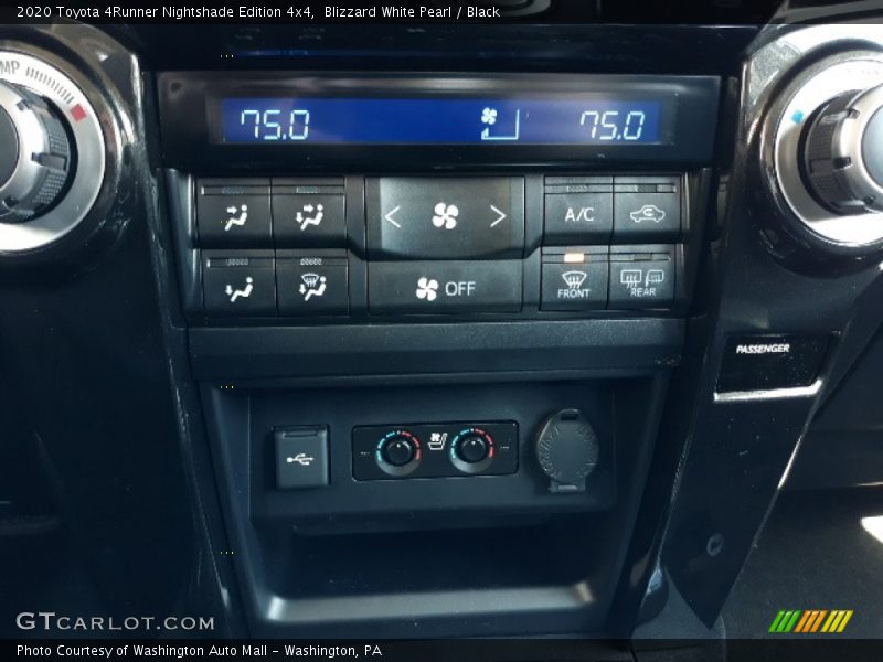 Blizzard White Pearl / Black 2020 Toyota 4Runner Nightshade Edition 4x4