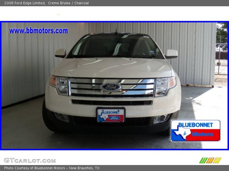 Creme Brulee / Charcoal 2008 Ford Edge Limited