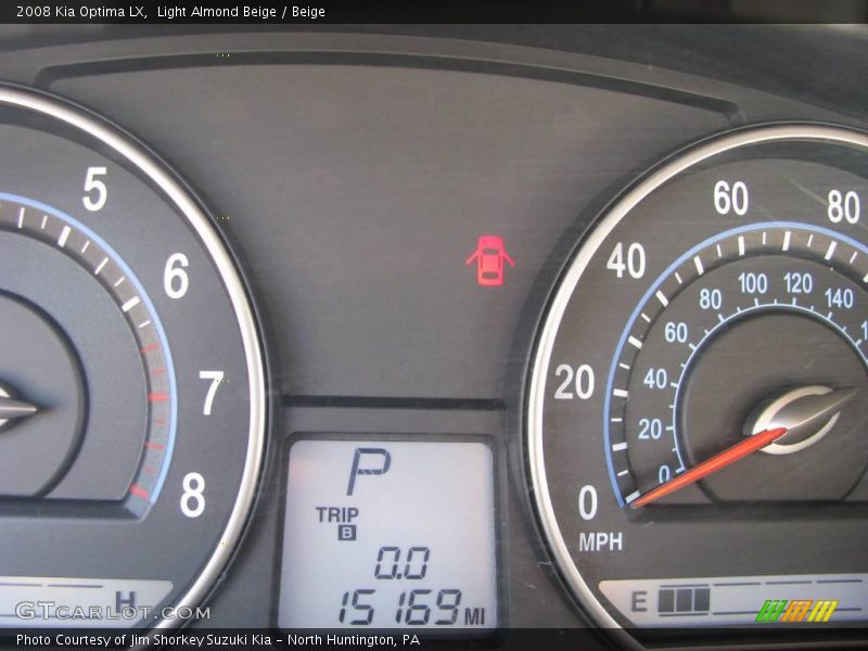 Light Almond Beige / Beige 2008 Kia Optima LX