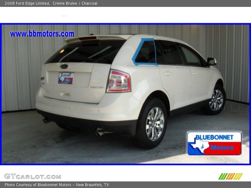 Creme Brulee / Charcoal 2008 Ford Edge Limited